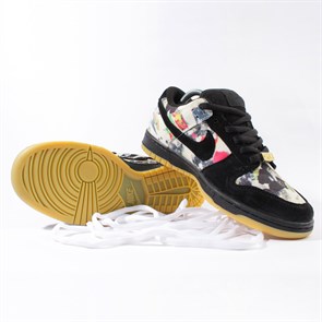 Кроссовки Supreme x Nike SB Dunk Low, Rammellzee - фото 38320
